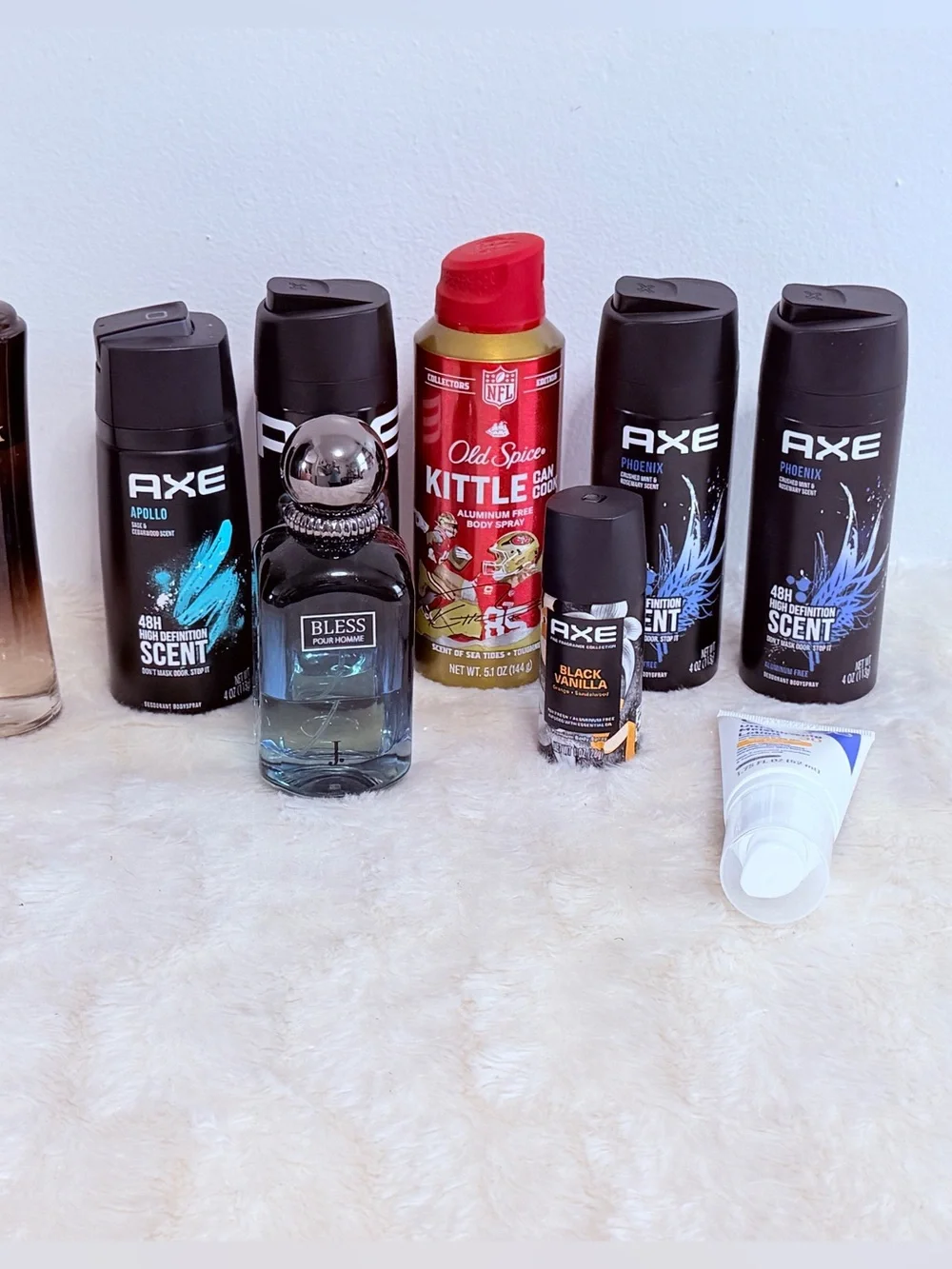Apollo Black Deodorant Body Spray - Black/Blue